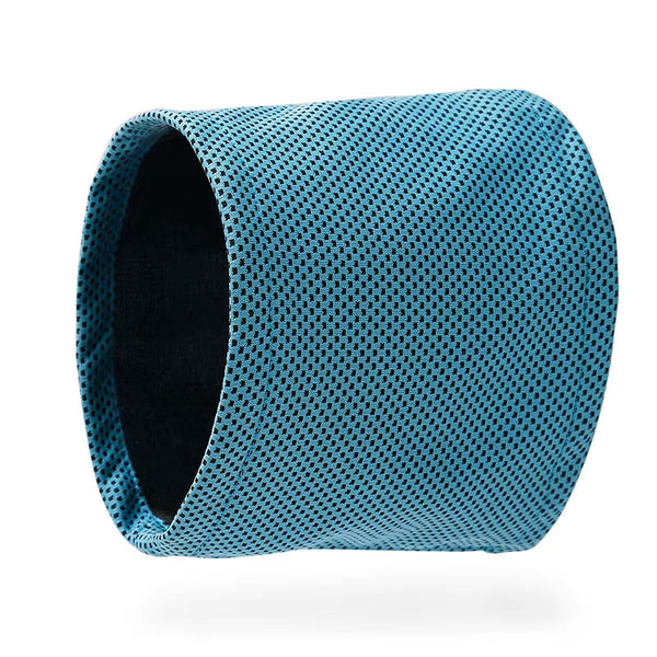 Breathable Cooling Bandana Scarf for Small Dogs - Summer Polyester Neck Wrap for Pets