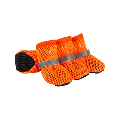 4Pcs Summer Resistant Dog Shoes- Non-Slip Breathable Wear-Resistant Protective Boots